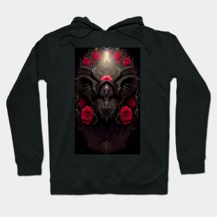 Floral Demon Hoodie